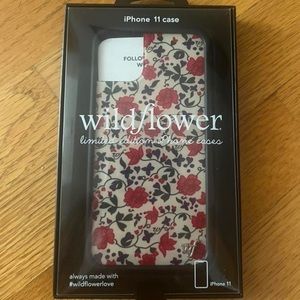 rose romance wildflower size iphone 11 phone case